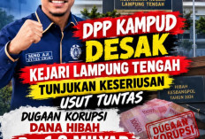 Kampud Desak Kejari Lamteng Usut Tuntas Dugaan Korupsi Dana Hibah Rp1,3 Miliar di Pemkab Lamteng