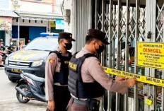 Polisi Segel Toko Emas di Enggal, Diduga Terkait Mafia Tambang Way Kanan