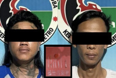 Nyabu di Kamar Kost, Dua Pria Dicokok Polisi di Mulyojati Metro Barat