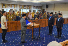 Gadriyanto Abung Jabat Kasatpol PP, Lukman Pura Kembali Pimpin RSUD Abdul Moeloek 