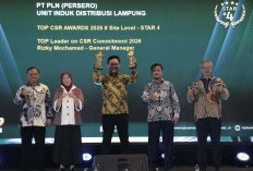 PLN UID Lampung Raih TOP CSR Awards 2026 STAR 4