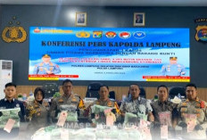 Polda Lampung Gagalkan Peredaran Narkoba Senilai Rp131 Miliar dalam Dua Pekan