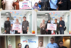 Bank Lampung Serahkan Grand Prize Hadiah Undian Simpeda Lokal Bank Lampung 