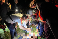Polres Lampung Utara Evakuasi Pria Meninggal di Perkebunan Sawit