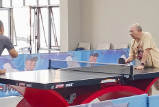Kehadiran Faisol Djausal Suntik Semangat Atlet Tenis Meja Lampung Jelang Porwanas 2027