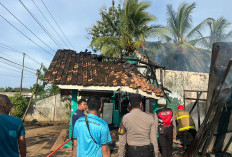 1 Rumah di Kota Bumi Selatan Terbakar, Kerugian Ditaksir 200 Juta