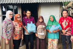 Wagub Lampung dan Bupati Lampung Timur Kunjungi Calon Siswi Sekolah Rakyat, Serahkan Bantuan Sosial