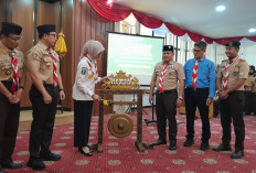 Jihan Nurlela Resmikan Program Garis Depan, Ajak Pramuka Jadi Garda Terdepan Pembangunan