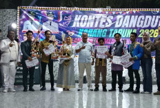 Malam Puncak Kontes Dangdut Karang Taruna Tanggamus Berlangsung Meriah, Razes Keluar sebagai Juara