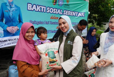 Bakti Sosial Ramadan, TP PKK Provinsi Lampung Salurkan Ratusan Paket Sembako