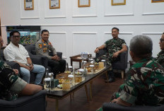 Perkuat Sinergitas TNI-Polri, Danrem 072/Pamungkas Terima Audiensi Kapolresta Yogyakarta