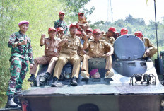 Brigif 4 Marinir Perkuat Sinergi Maritim di Lima Kecamatan Pesisir Pesawaran