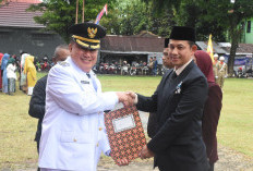 Penggagas Logo Tanggamus dan Motif Belah Ketupat, Hendra Fery Raih Penghargaan dari Bupati