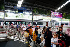 KAI Divre IV Tanjungkarang Catat Telah Layani 87.846 Pelanggan di Masa Angkutan Lebaran