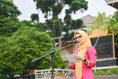 Upacara Peringatan Hari Sumpah Pemuda ke-97 di Lingkungan Pemkab Pesawaran