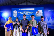 Pengunjung Lampung Fest Belajar Mengolah Limbah Kopi Jadi Produk Hijau