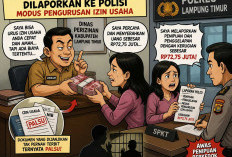 Modus Izin Usaha, Oknum Pegawai di Lampung Timur Dilaporkan Rugikan Korban Rp72 Juta