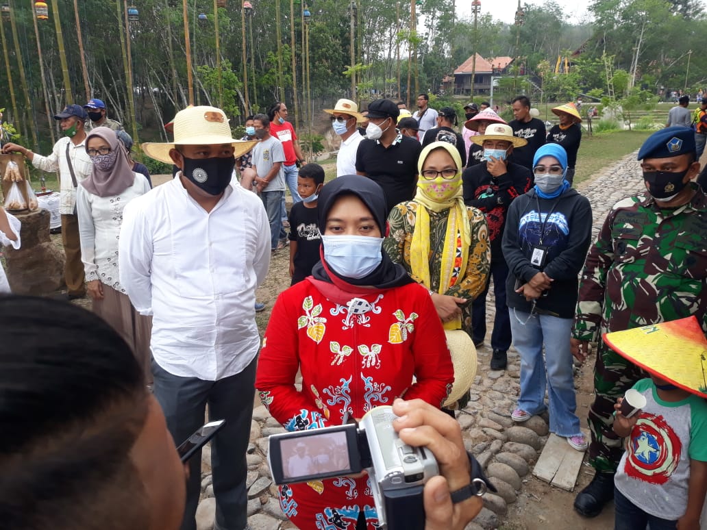 Wagub Chusnunia Apresiasi Tubaba Internasional Bamboo Festival