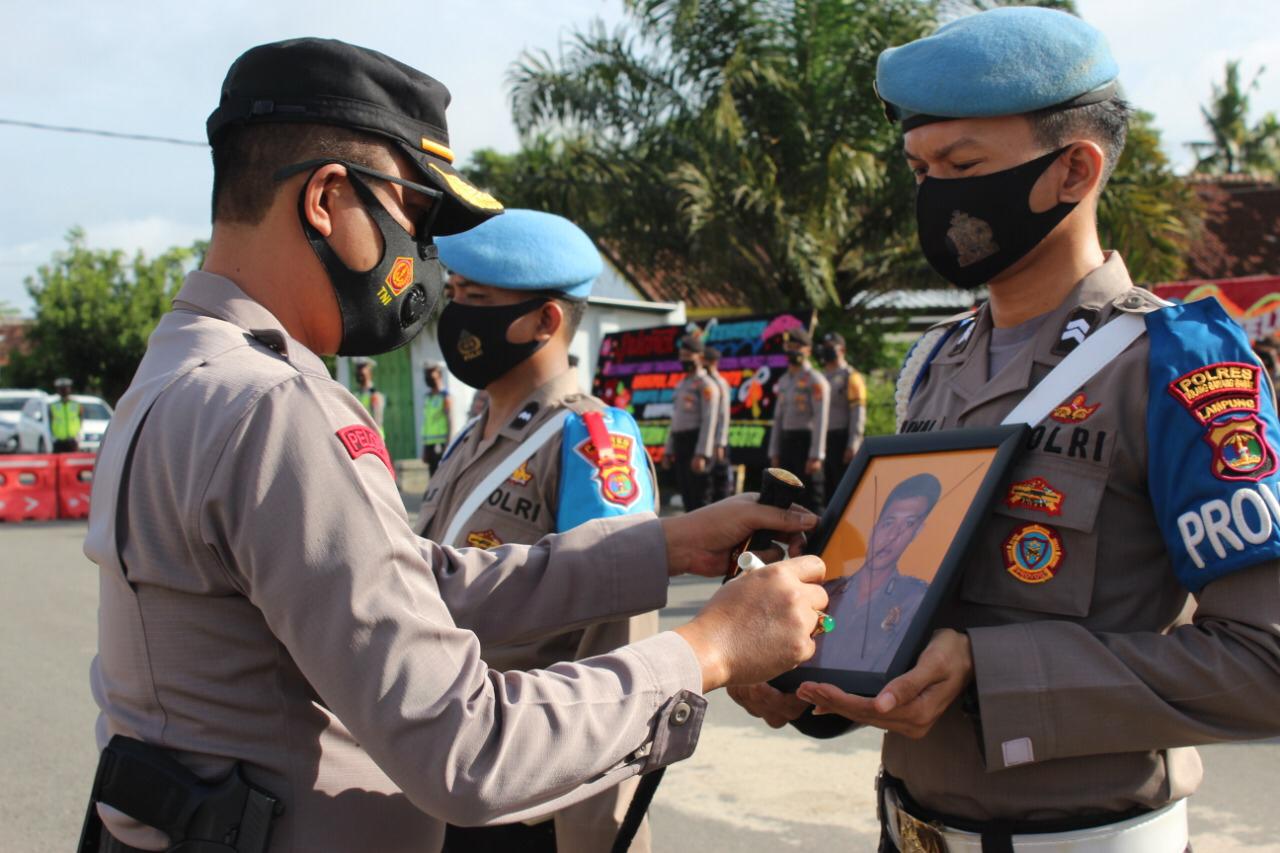 28 Perwira Bintara Polres Tubaba Naik Pangkat Satu Anggota PTDH