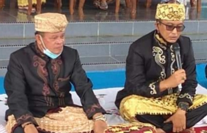 Kapolres Hadi Saepul Rahman Dianugerahi Gelar Adat Lampung Pepadun Tubaba
