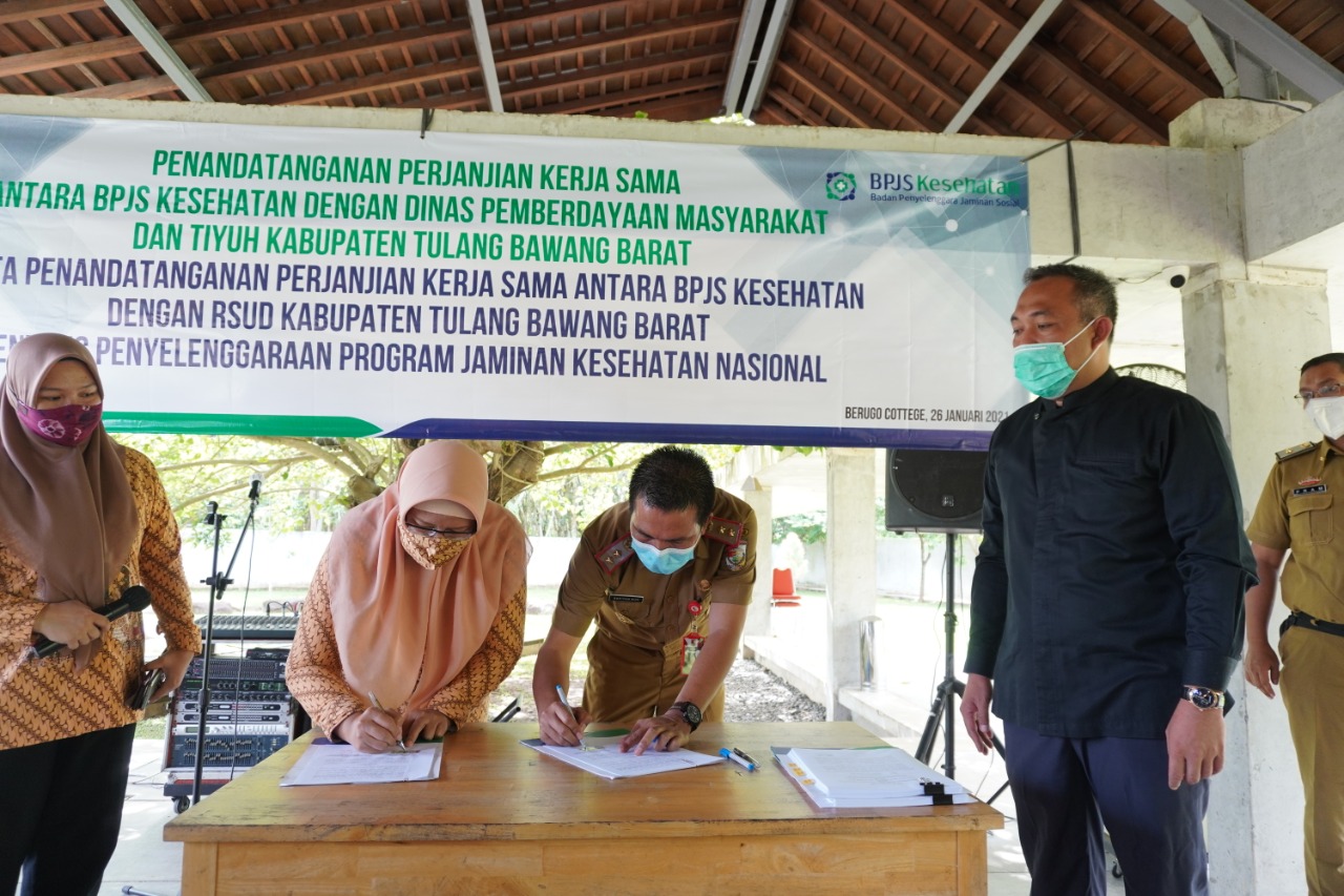 1.325 Aparatur Tiyuh Tubaba Mendapat Jaminan Kesehatan