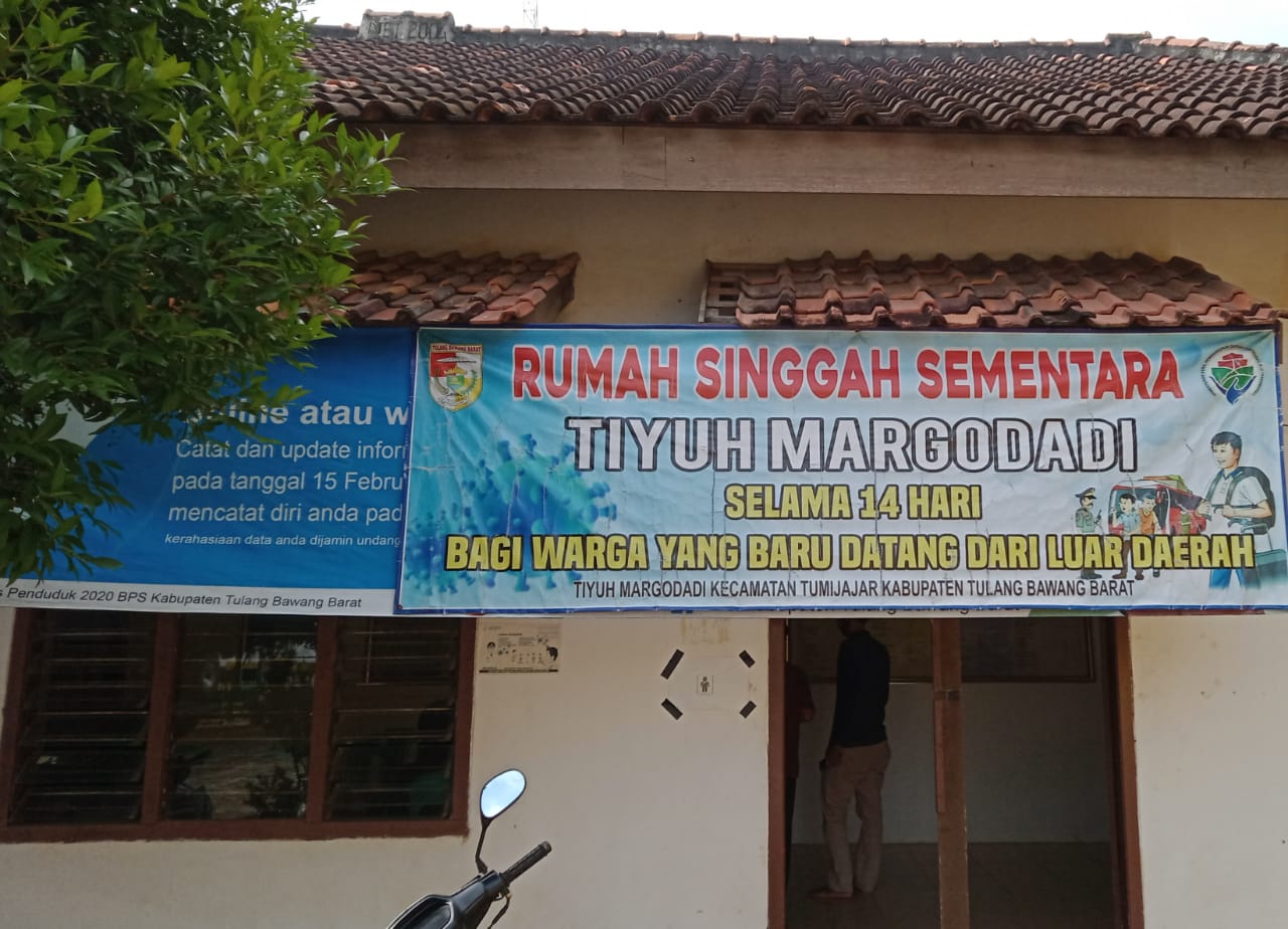 Tekan Penyebaran Covid Tiyuh Margodadi Aktifkan Kembali Satgas Covid-19 Tiyuh