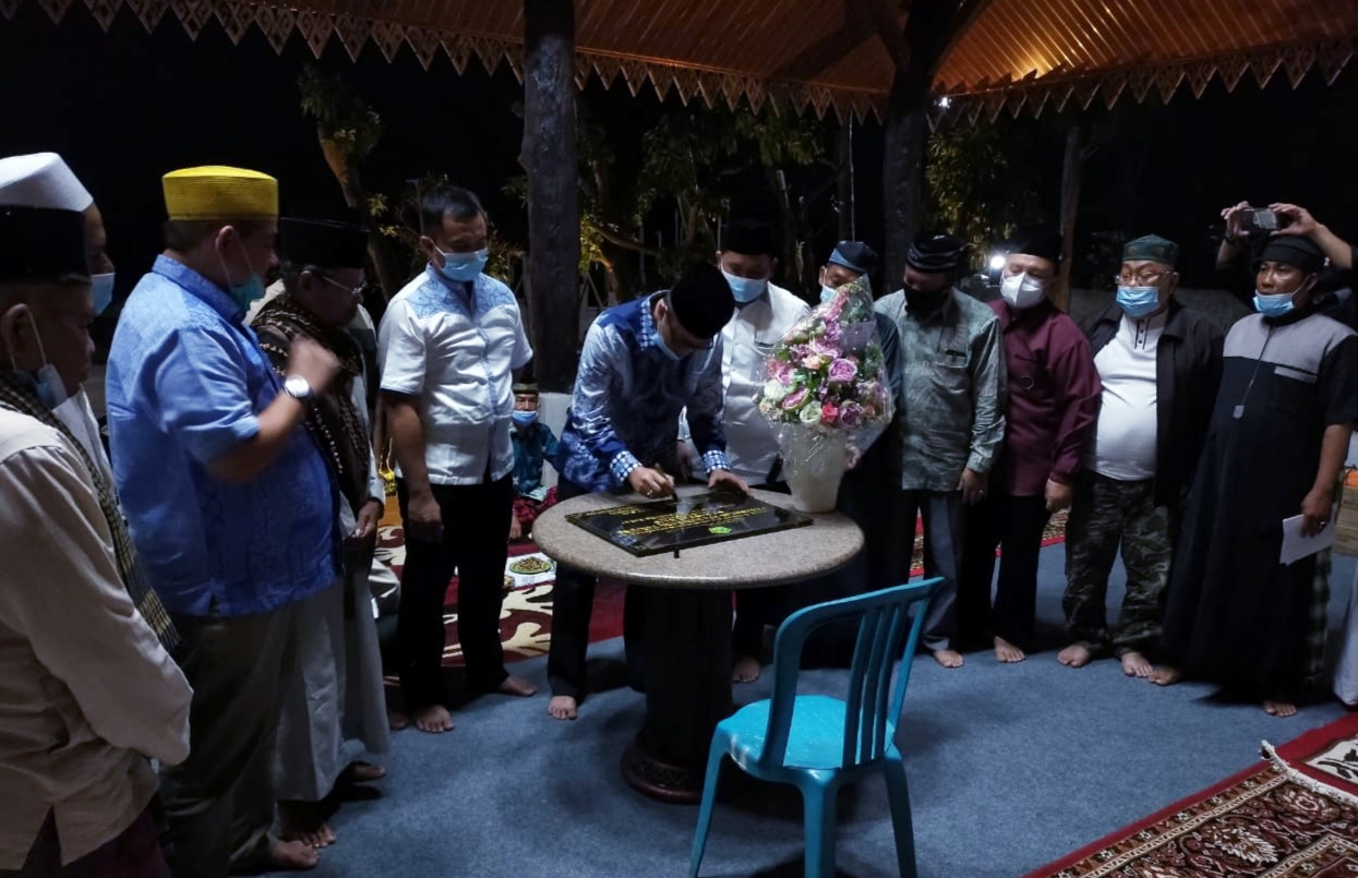 Kapolres Hadi Saepul Rahman Resmikan TPA Kumbang Tanjung Tiyuh Karta Tubaba