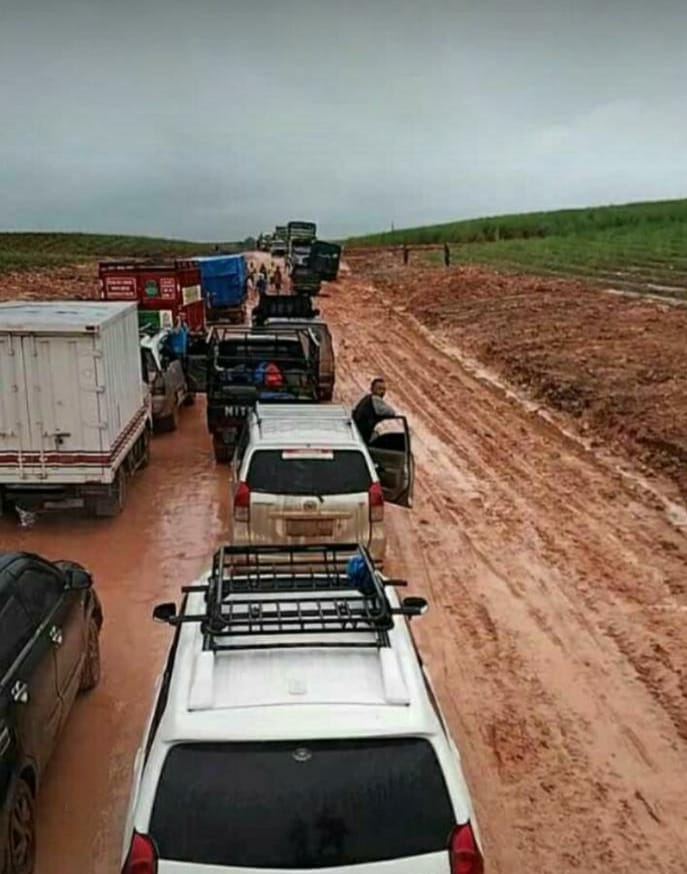 Akses Jalan Terputus, Masyarakat Dua Kecamatan di Tuba Terisolir, Tidak Bisa Keluarkan Hasil Pertanian dan Per