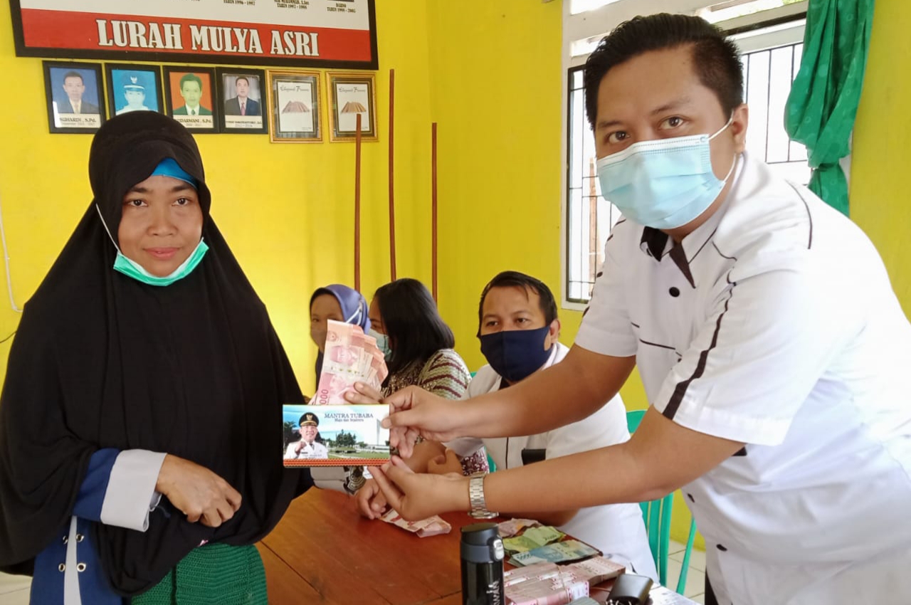 474 Warga Mulyo Asri TBT Menerima Bantuan Program Mantra Tubaba