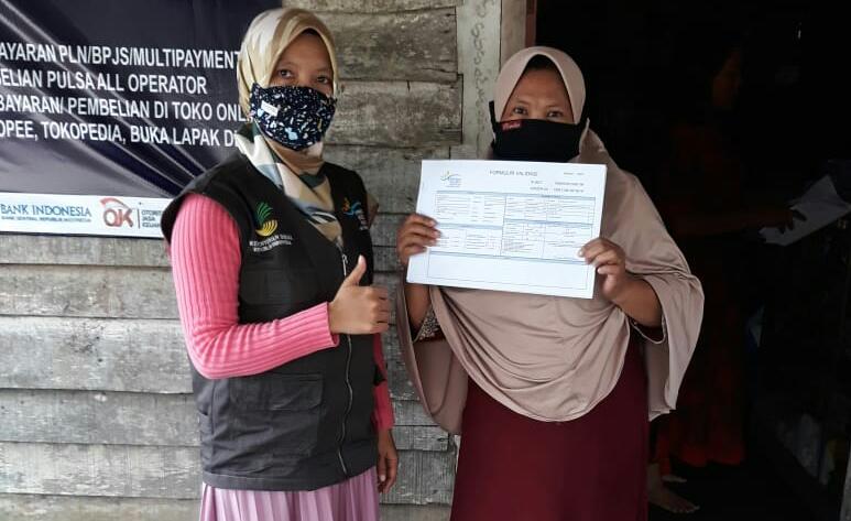 Pendamping PKH Kecamatan Gedung Meneng Lakukan Pemuktahiran Data KPM