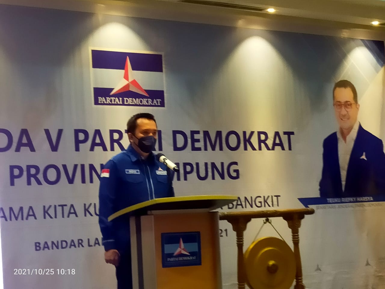 Demokrat Gelar Musda, Ketua DPD Lampung Serahkan ke DPP
