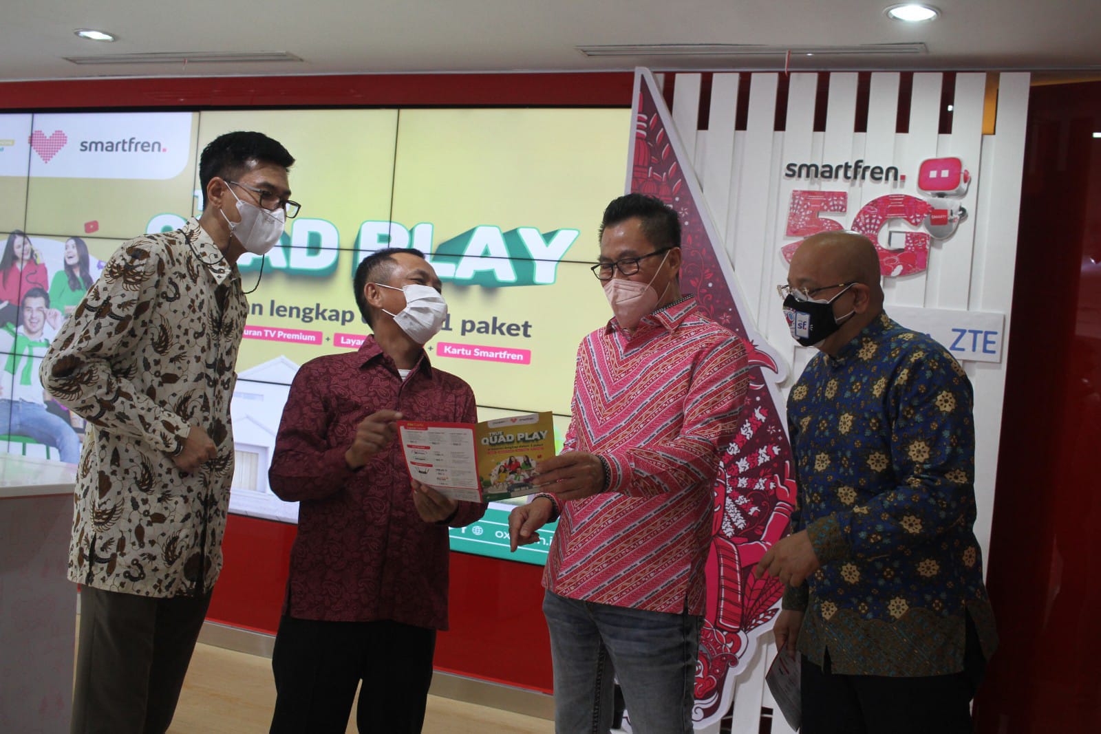 Sinergi Smartfren dan Moratel Hadirkan True QuadPlay untuk Target Pasar Internet QuadPlay di Indonesia
