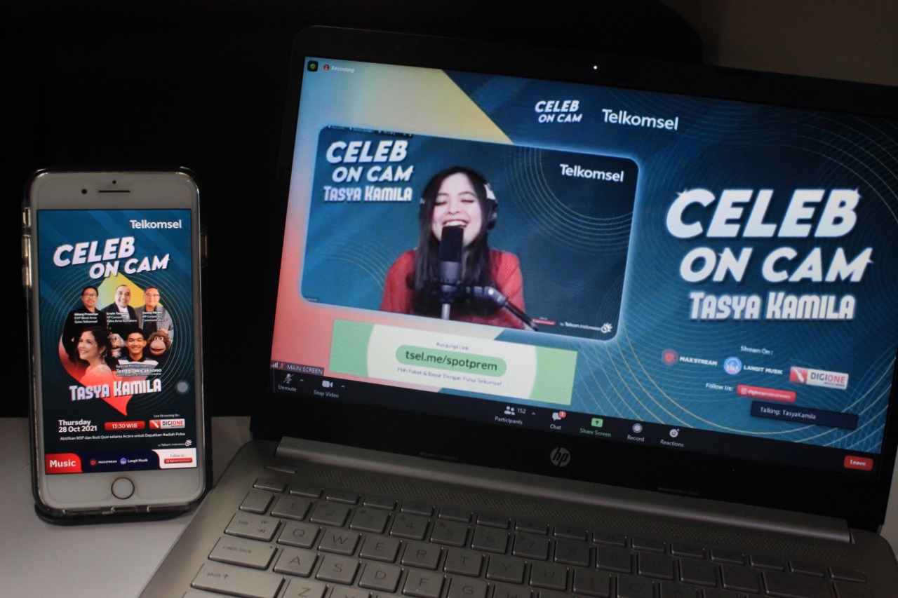 Meriahkan Hari Sumpah Pemuda, Telkomsel Hadirkan Digital Entertainment di Acara Celeb on Cam Bersama Jurnalis 