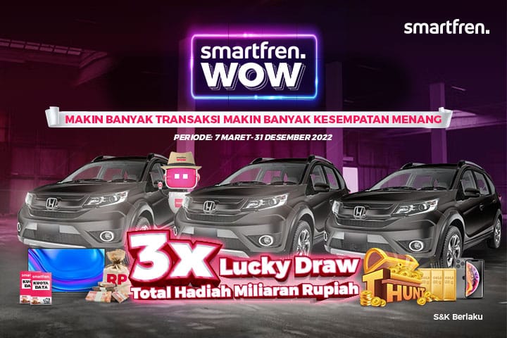 Smartfren WOW Treasure Hunt Bawakan Hadiah Miliaran Rupiah