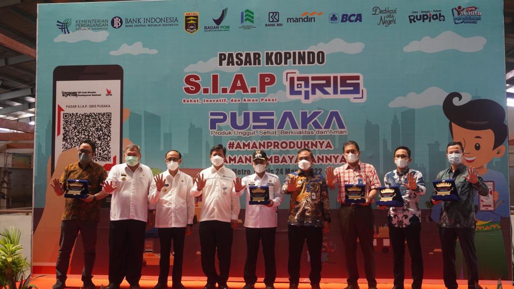 Jalin Kerja Sama dengan BI Perwakilan Lampung, BBPOM di Bandarlampung Luncurkan SIAP QRIS-PUSAKA