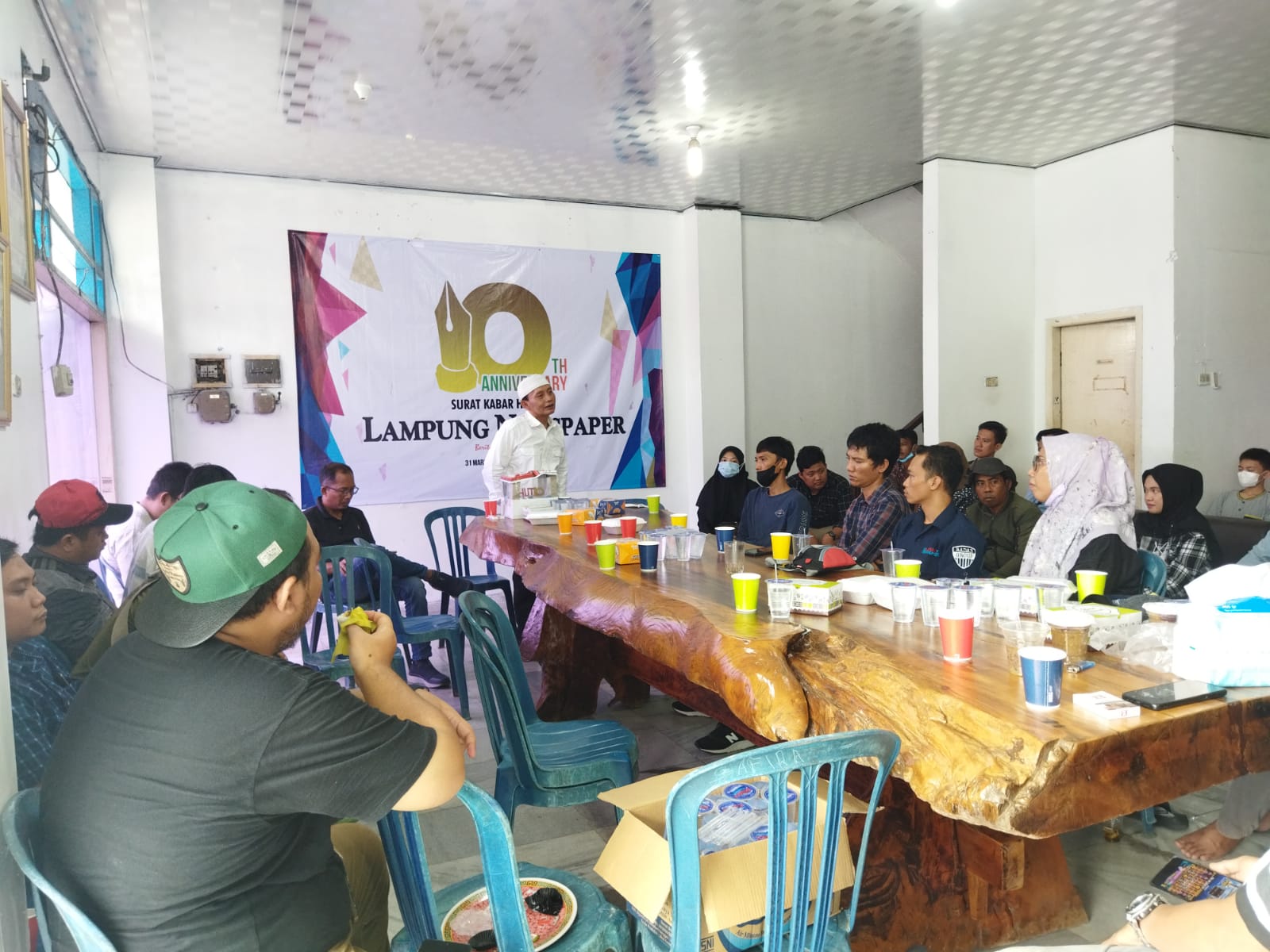 HUT ke-10 Tahun, Lampung Newspaper Menuju Perluasan Produk Jurnalistik