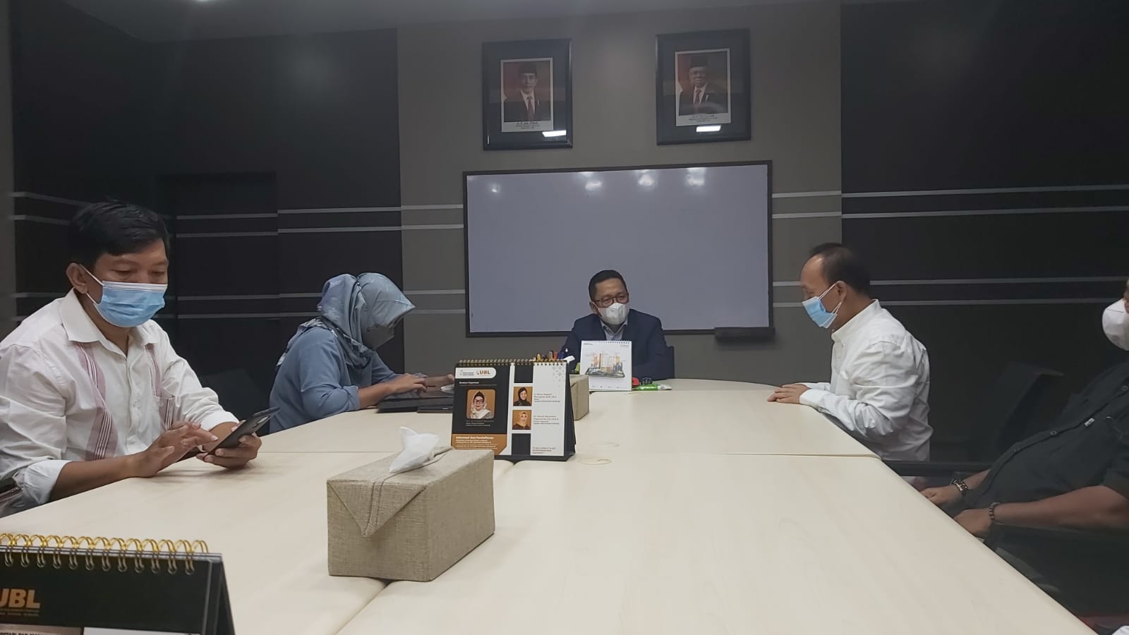 Silaturahmi Lampung Newspaper dengan Rektor UBL