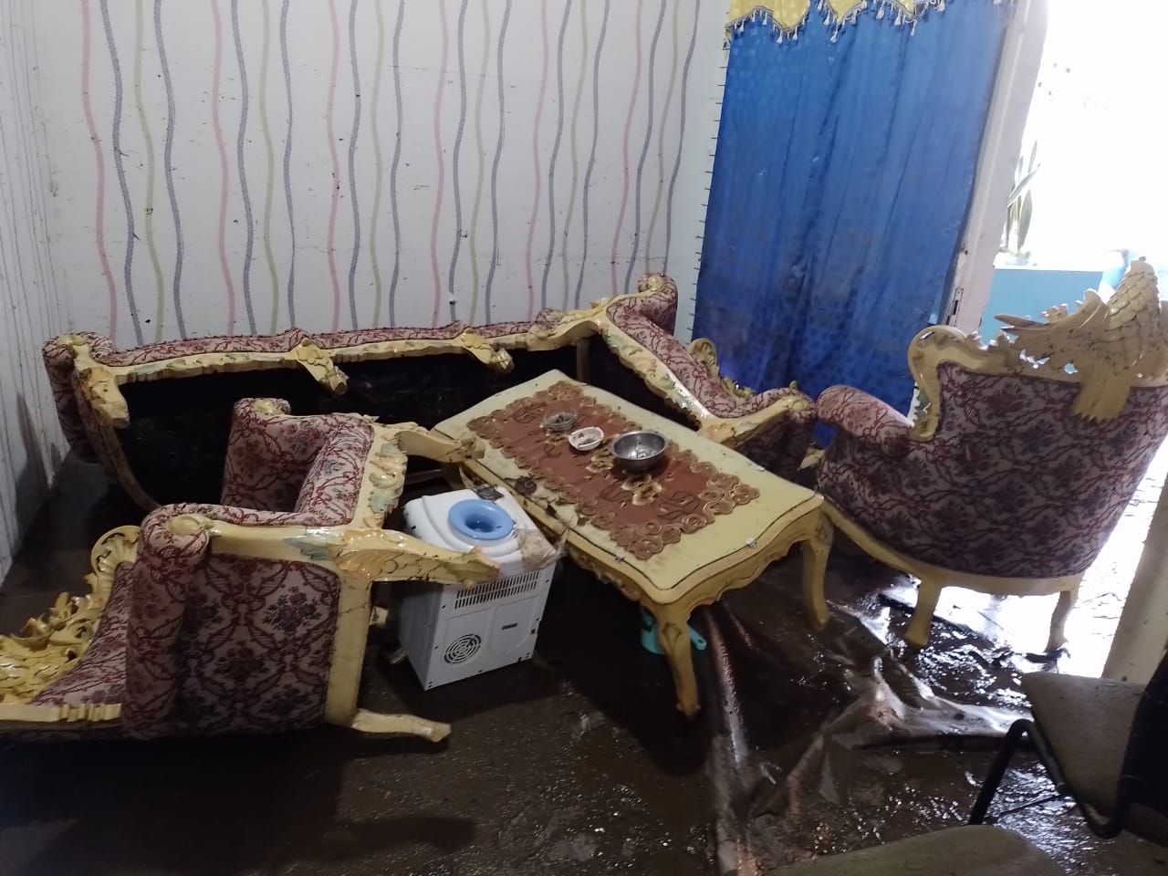 Kerugian Ditaksir Ratusan Juta, Sekretariat PW IWO Lampung Diterjang Banjir