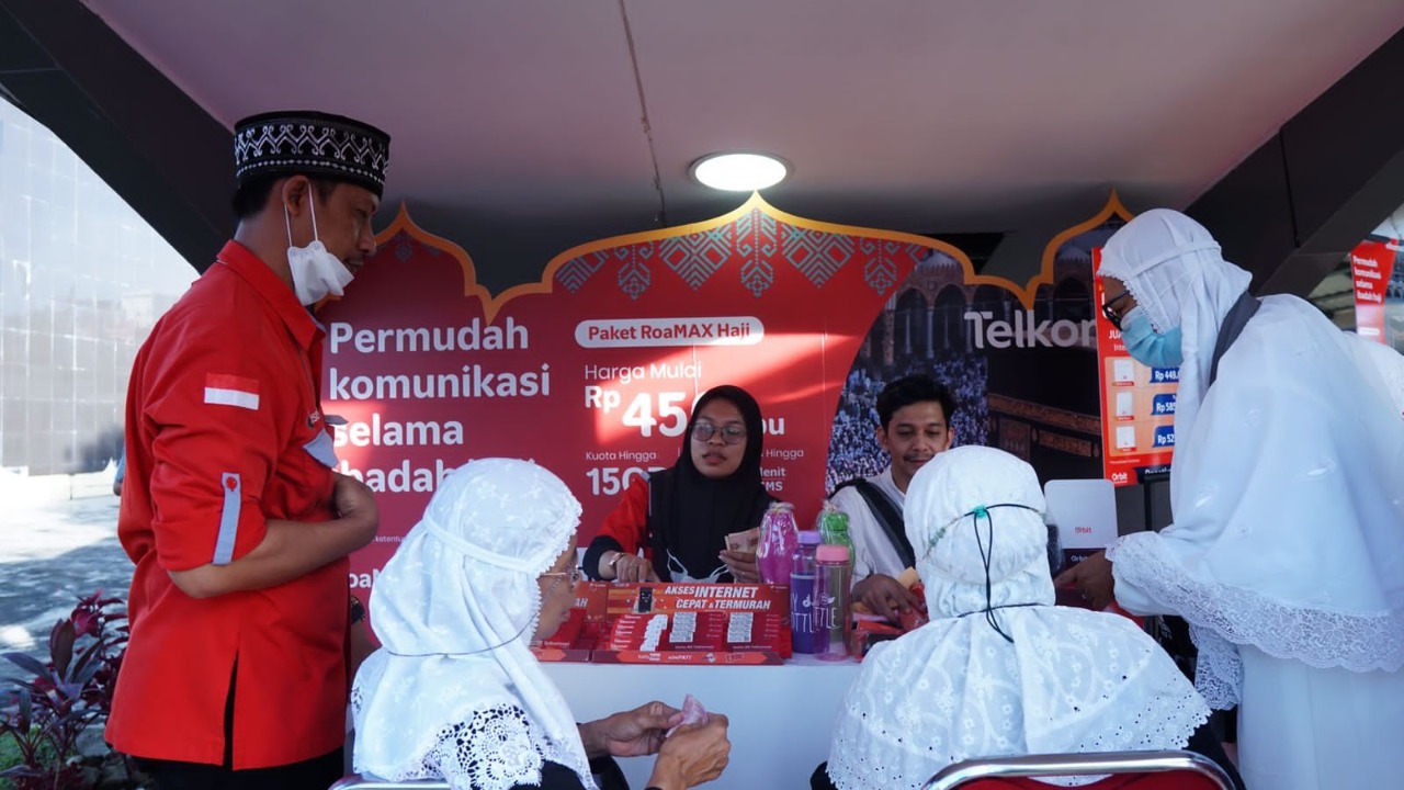 Telkomsel Hadirkan Paket RoaMAX Haji, Permudah Komunikasi dan Silaturahmi Jemaah Haji Bersama Keluarga