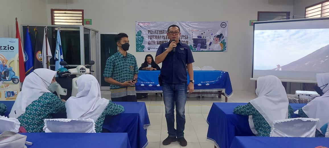 IJTI Lampung Latih Pelajar Jadi Jurnalis Warga