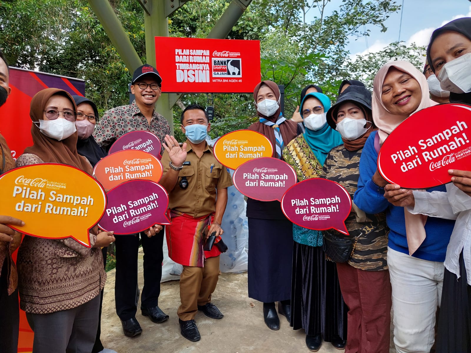 Kota Metro dan CCEP Indonesia Berkolaborasi Untuk Tumbuhkan Gerakan Pilah Sampah Dari Rumah