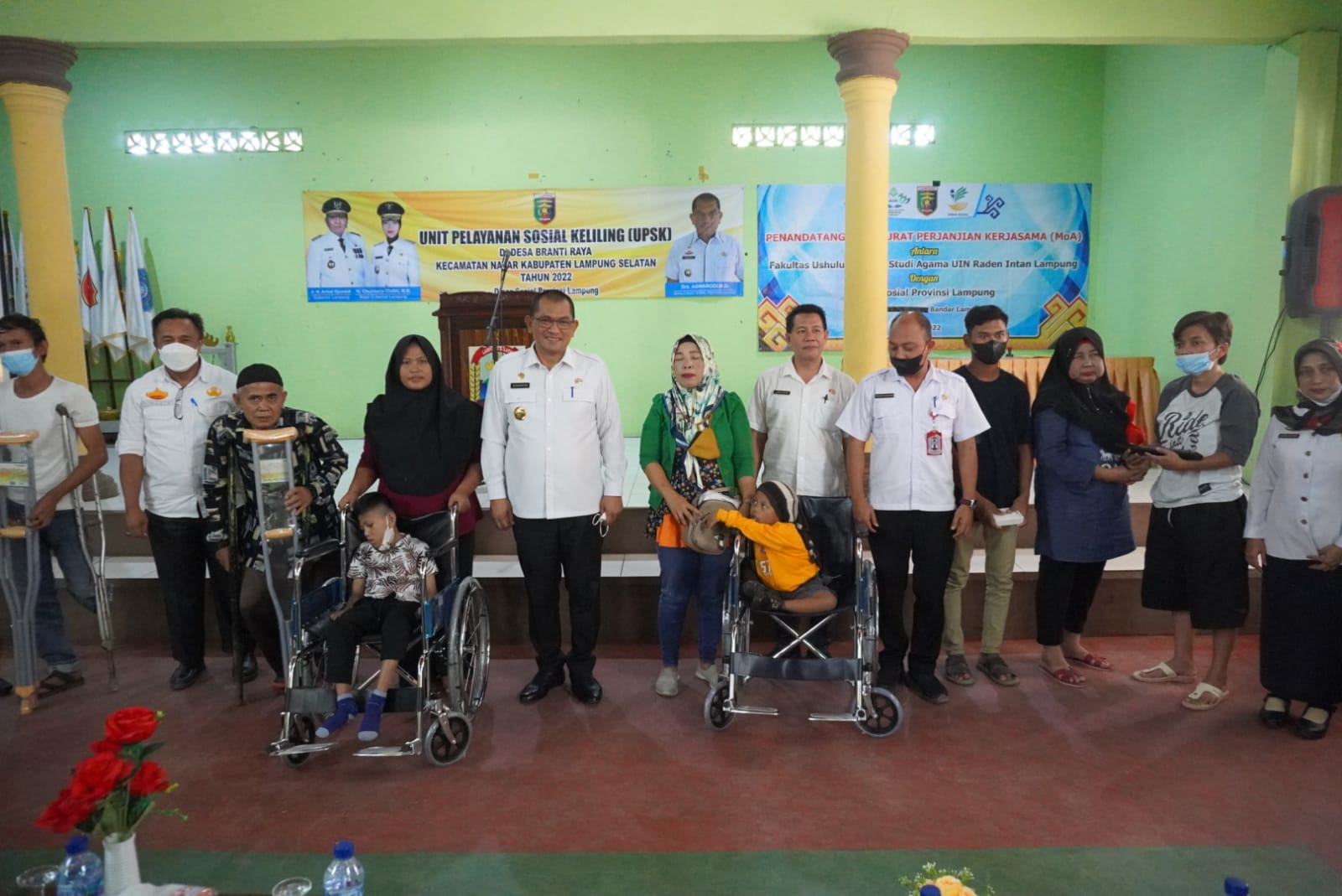 UPSK Dinsos Lampung, Upaya Pemenuhan hak-hak Penyandang Disabilitas guna mewujudkan Visi Rakyat Lampung Berjay