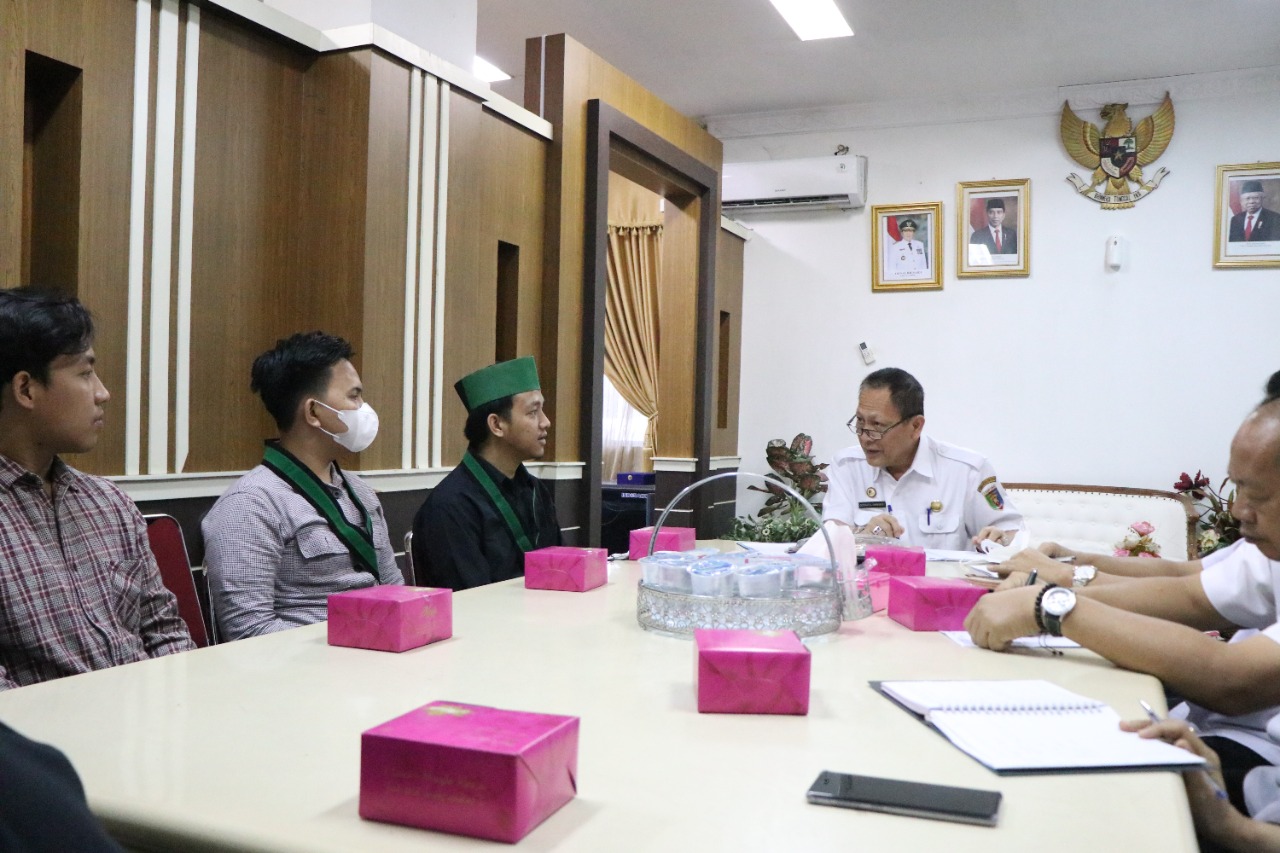 Pemprov Lampung Ajak HMI berkolaborasi dalam berbagai kegiatan Pembangunan Daerah