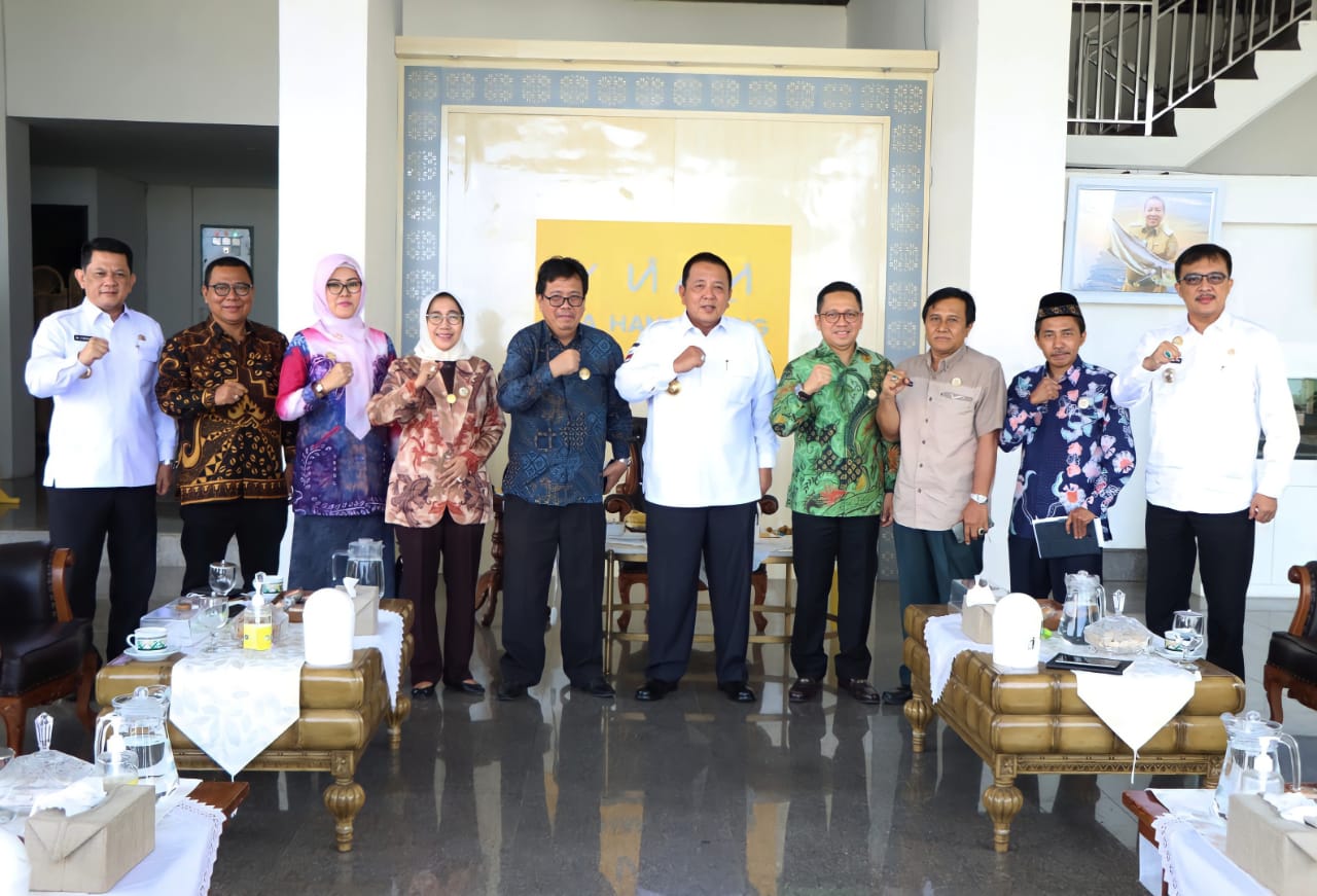 Audiensi Bersama ICMI Orwil Lampung, Gubernur Arinal Djunaidi Minta ICMI Aktif Edukasi Masyarakat Tentang Baha