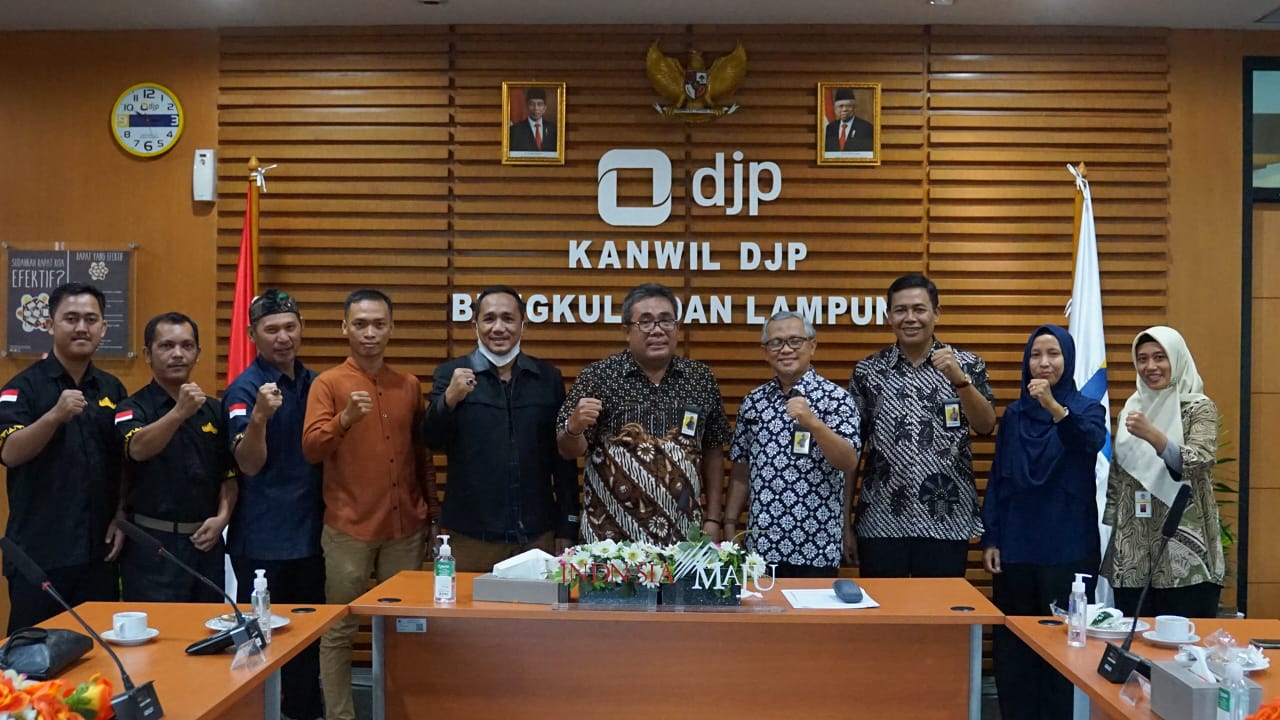 IWO Lampung Audiensi dengan Kanwil DJP Bengkulu dan Lampung