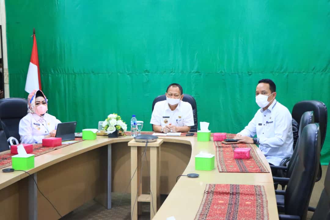 Pemprov Lampung Ikuti Sosialisasi 6 Pilar Transformasi Kesehatan Bersama Kementerian Kesehatan RI