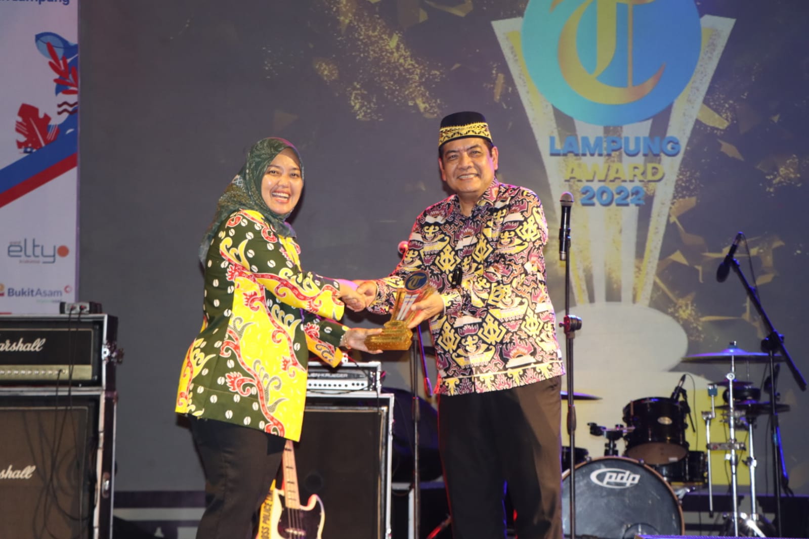 Pemprov Lampung Terima Nominasi The Best Capacity Building pada Ajang Tribun Lampung Award 2022