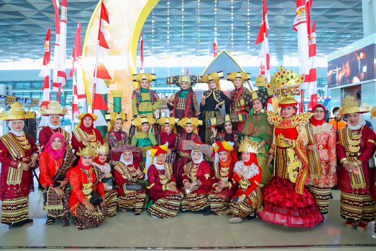 Lampung Ikut Parade Budaya di Bandara Soekarno-Hatta