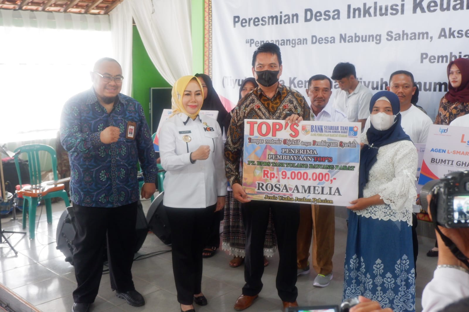 Tulang Bawang Barat Dukung Peningkatan Literasi dan Inklusi Keuangan Lampung Melalui Desa Inklusi Keuangan