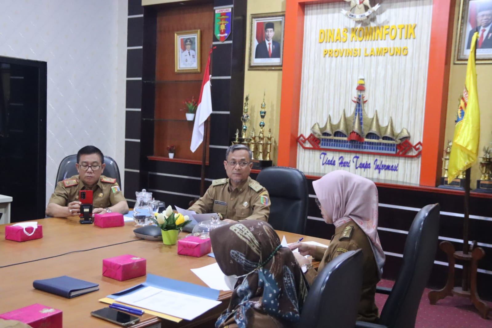 Pemprov Lampung Ikuti Kegiatan Verifikasi Penerapan Sistem Merit Dalam Manajemen ASN Dilingkungan Instansi Pem